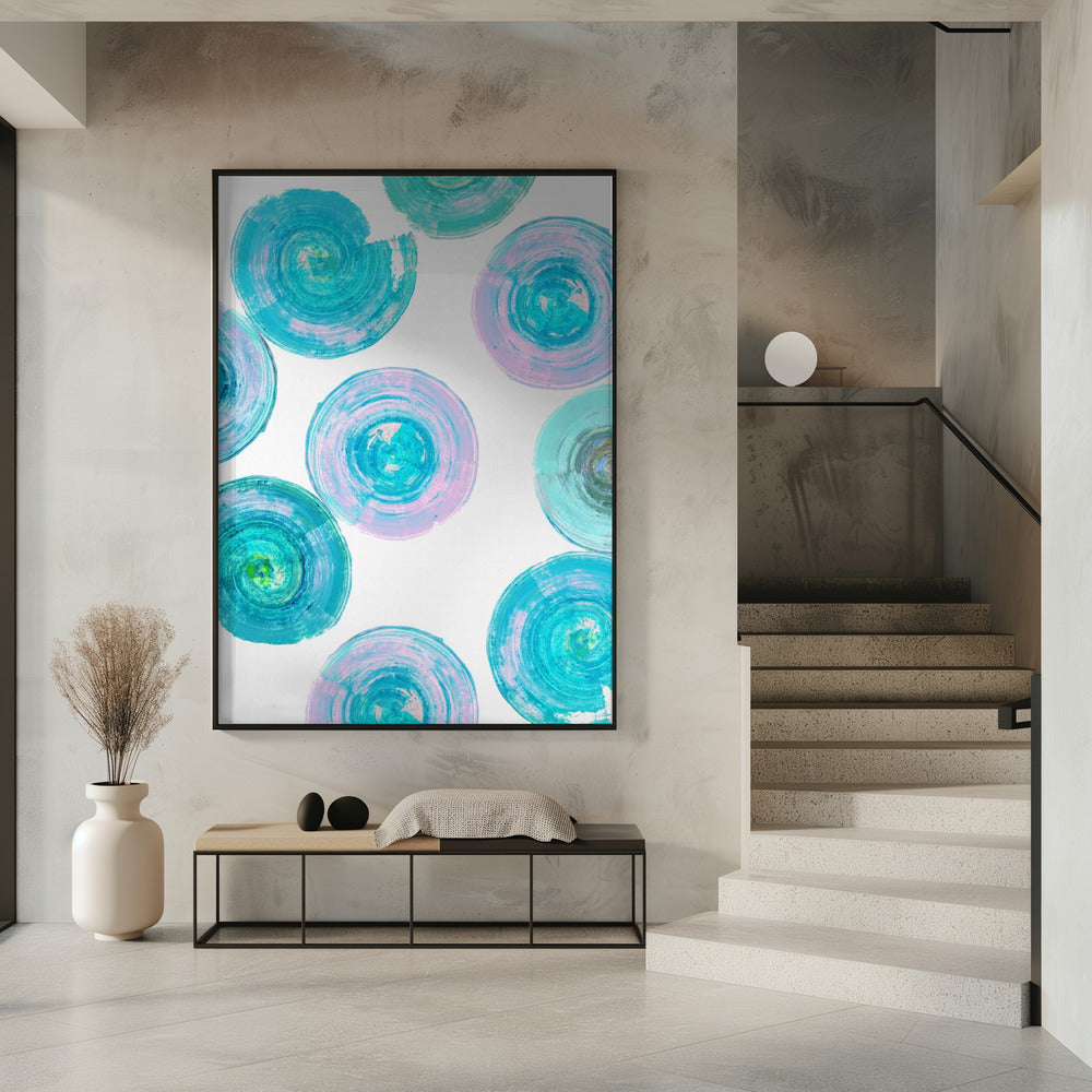Spinnende Wirbel 3 | Poster