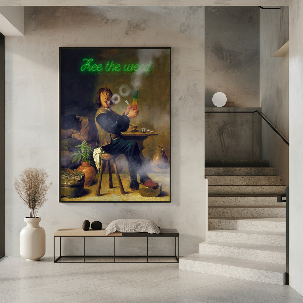 Befreie das Gras | Poster