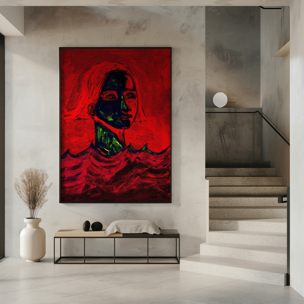 Der Schwimmer Rot | Poster