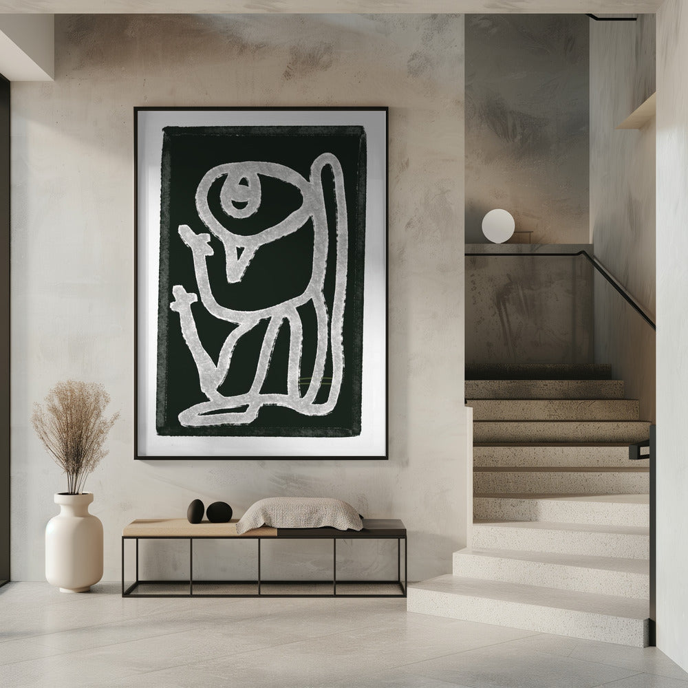 Abstrakte Ente | Poster