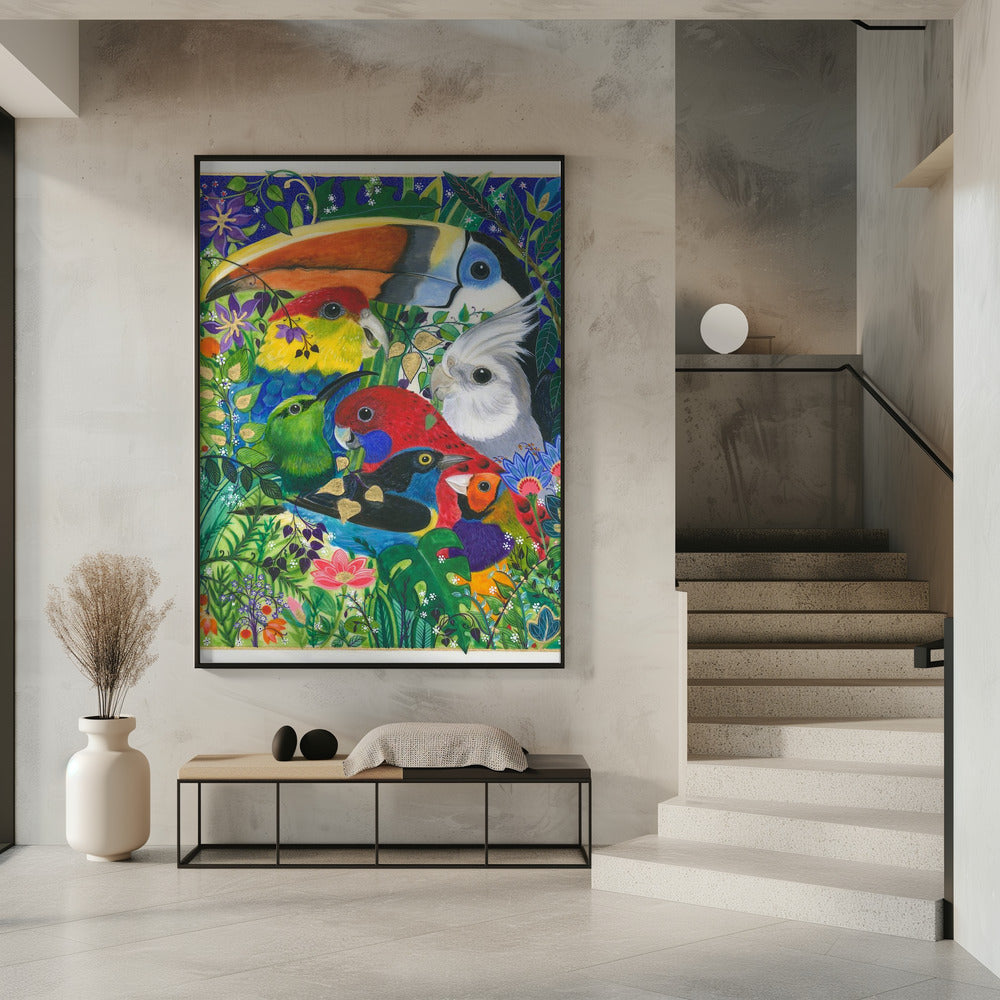 Paradiesvögel | Poster