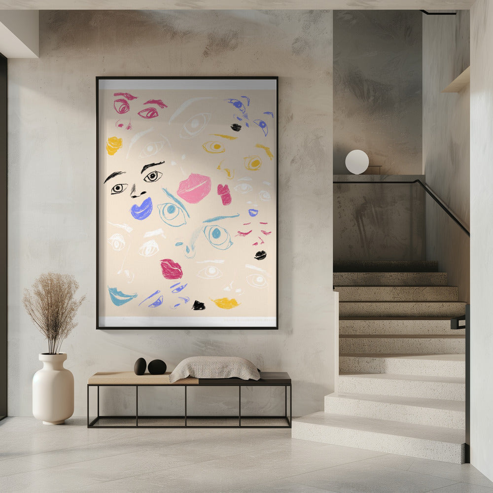 Pandc Faces Kopie | Poster