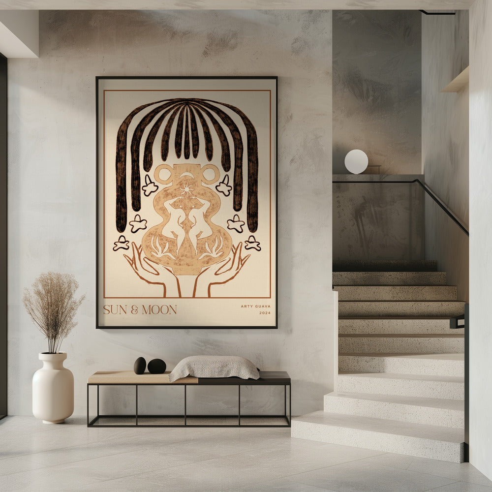 Vessel Collection: Sonne & Mond (LineArt) | Poster