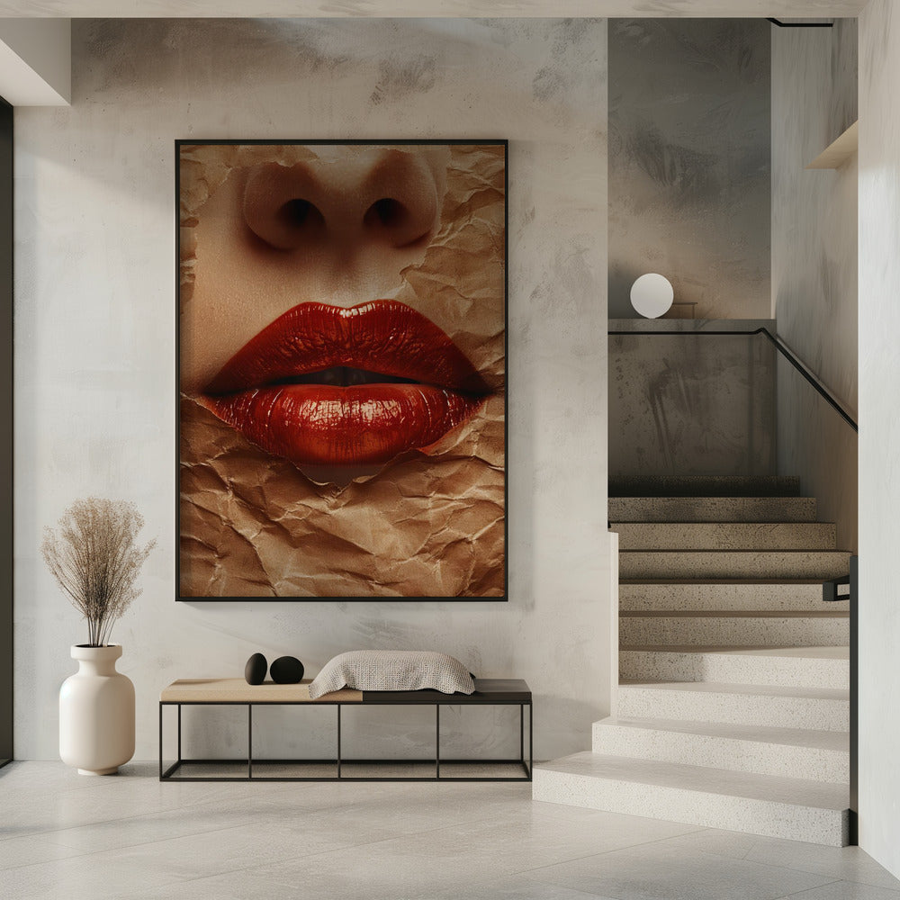 Lippen 4 | Poster