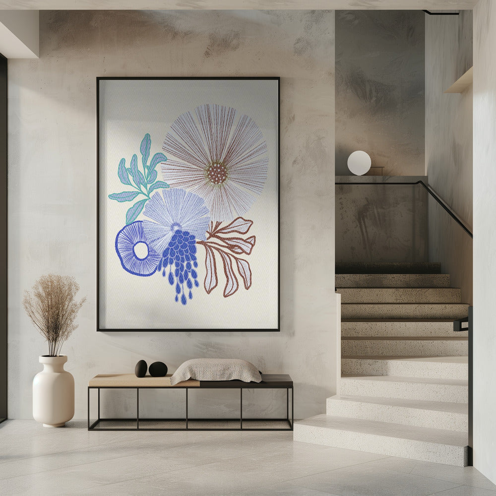 Korallenblumen | Poster