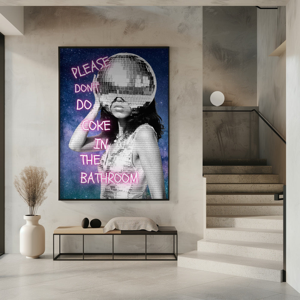 Mirror Head Party Scene | Poster