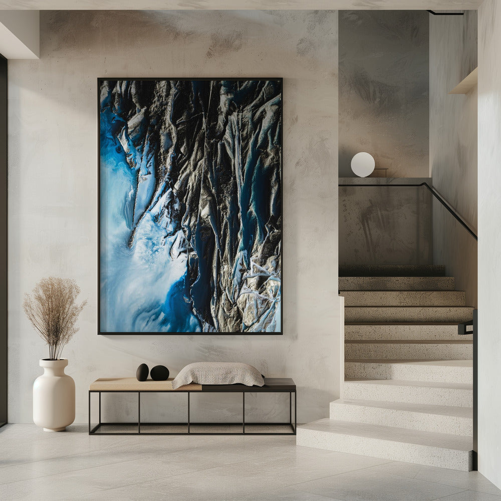 Statement Art – Marineblau | Poster