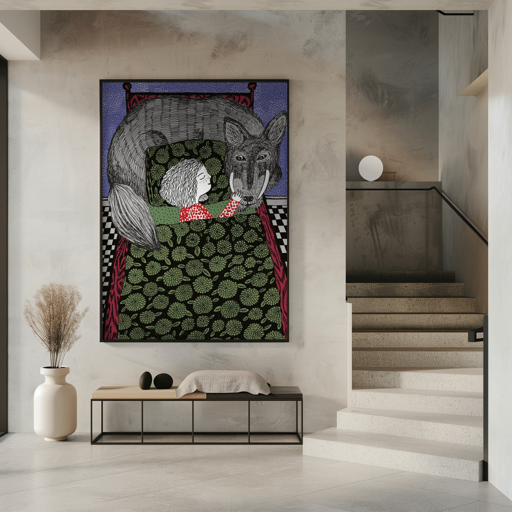 Girl and Wolf | Poster