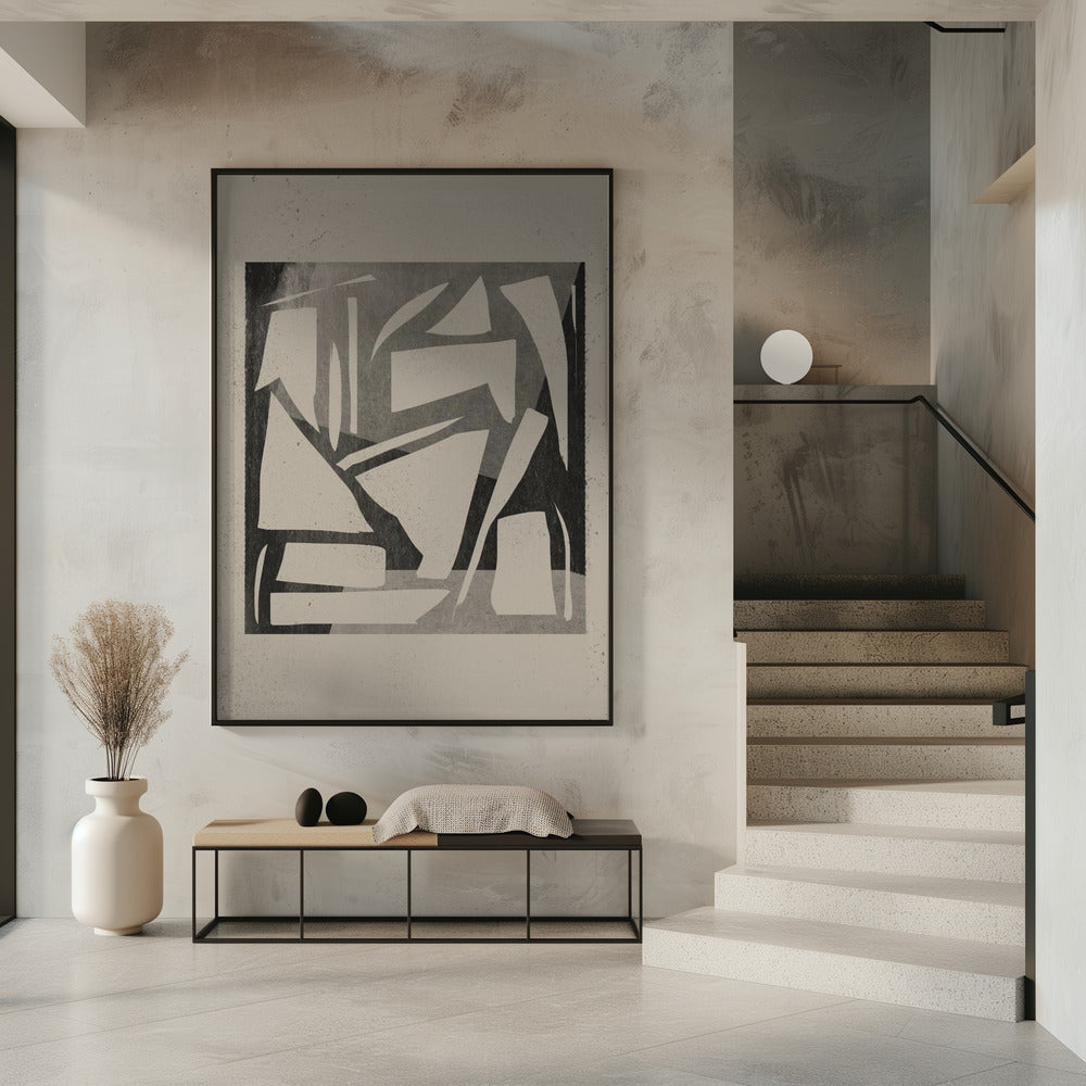 Geometrische Schatten | Poster