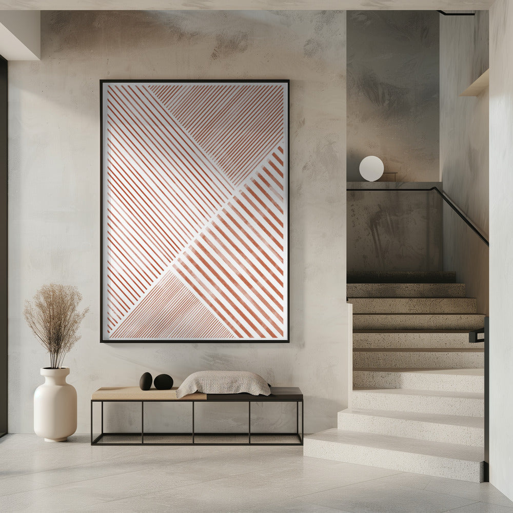 Tanz der purpurnen Streifen | Poster