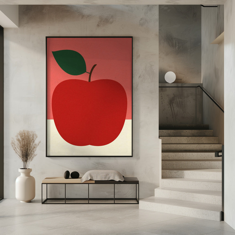 Roter Apfel | Poster