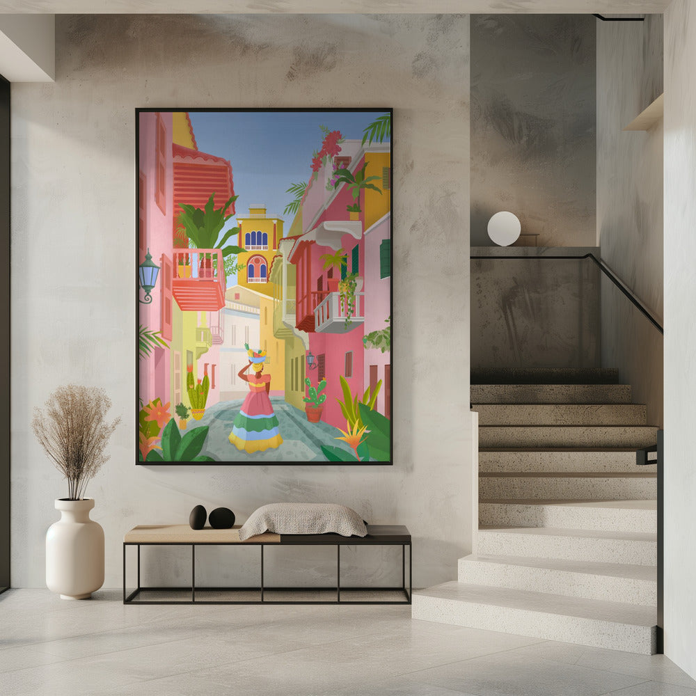 Cartagena, Kolumbien | Poster