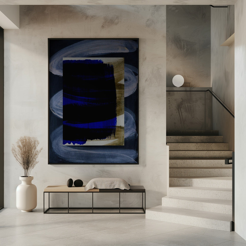 Abstrakte Pinselstriche 165 | Poster