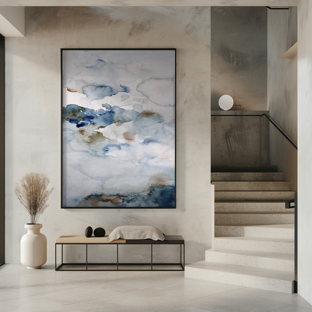 Oben in den Wolken 3 | Poster