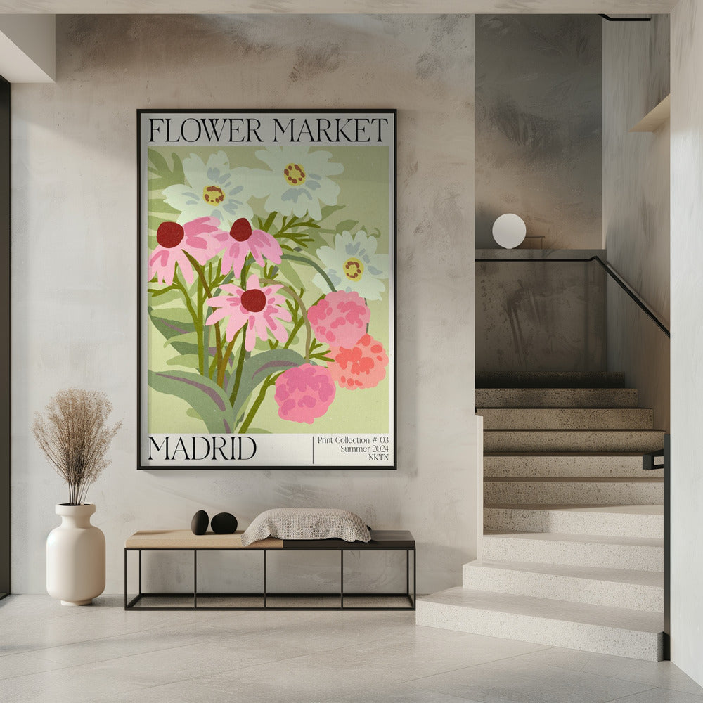 Blumenmarkt Madrid | Poster