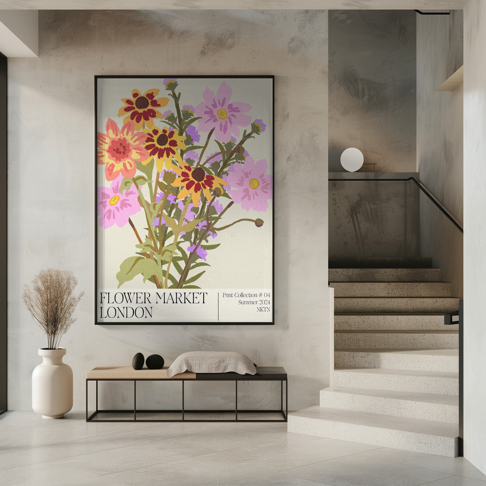 Londoner Blumenmarkt | Poster