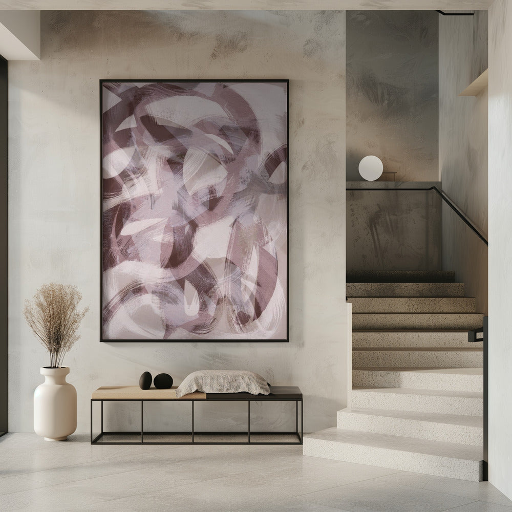 Abstrakte Pinselstriche 169X | Poster