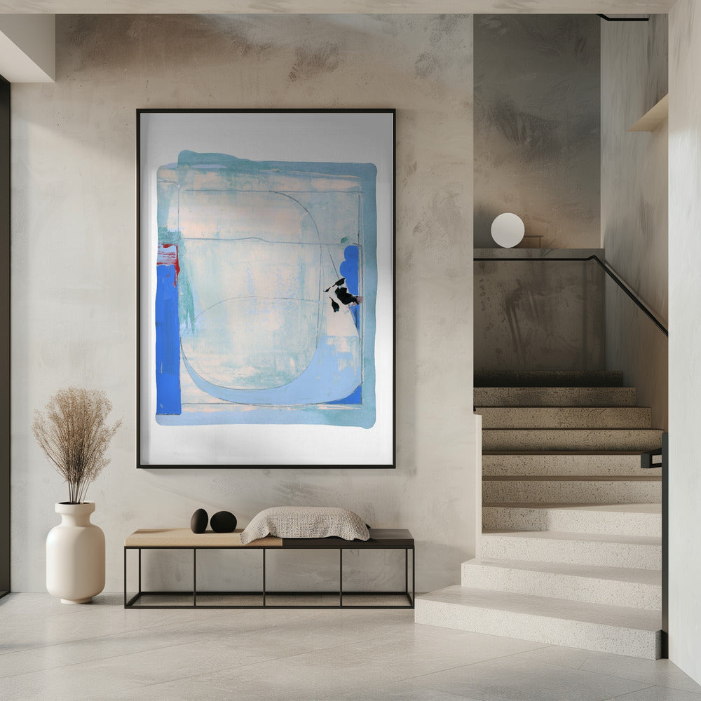 Blaue Ausdauer 1 | Poster