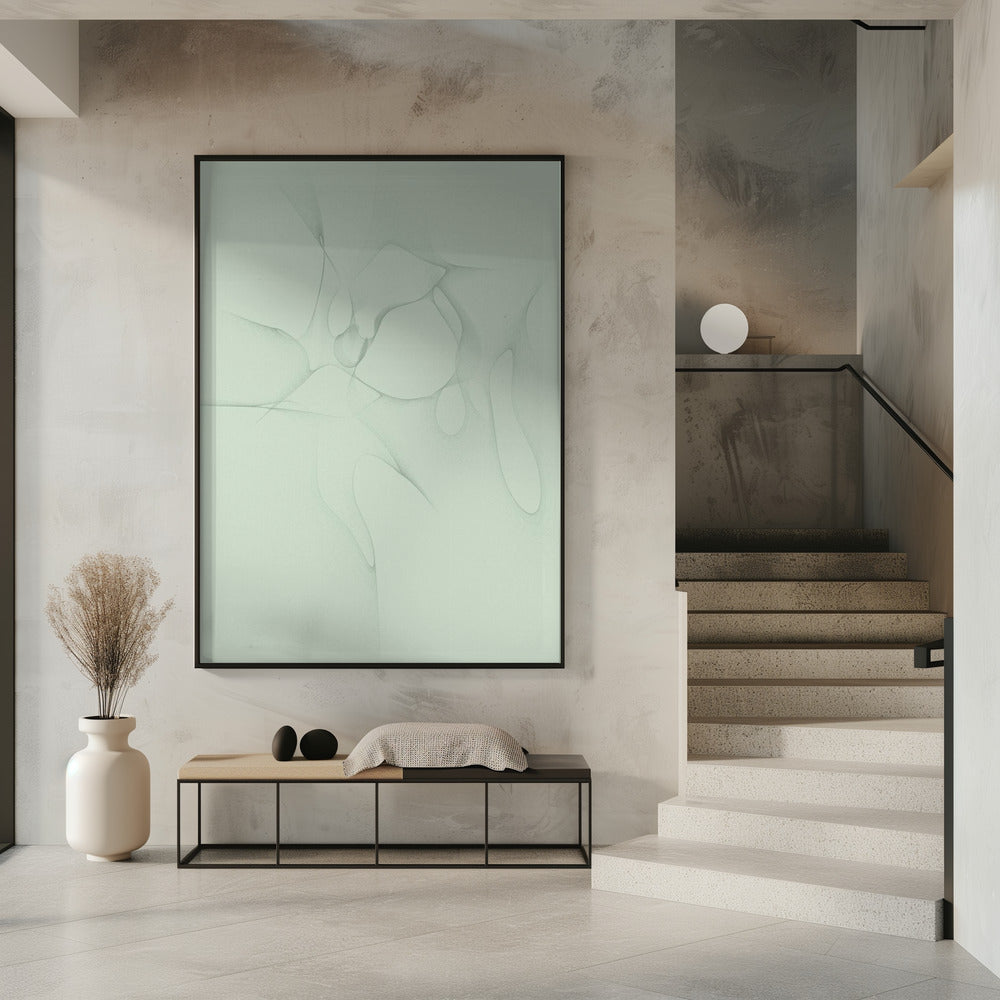 Mint Spiral 9338 | Poster