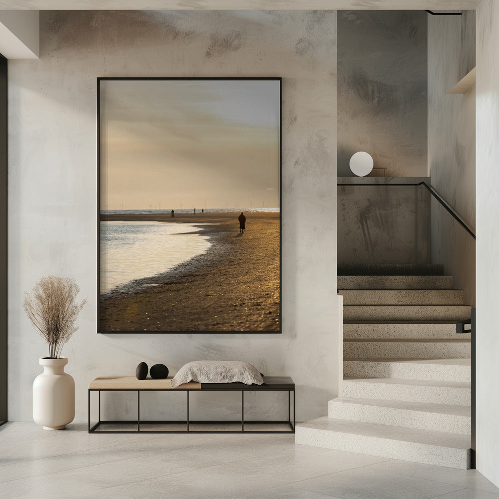 Abend am Strand 1 | Poster
