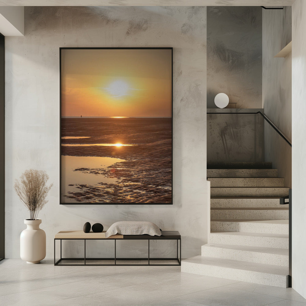 Abend am Strand 2 | Poster