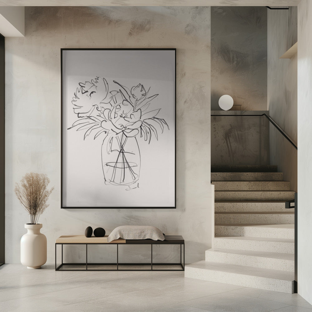 Peonies | Poster