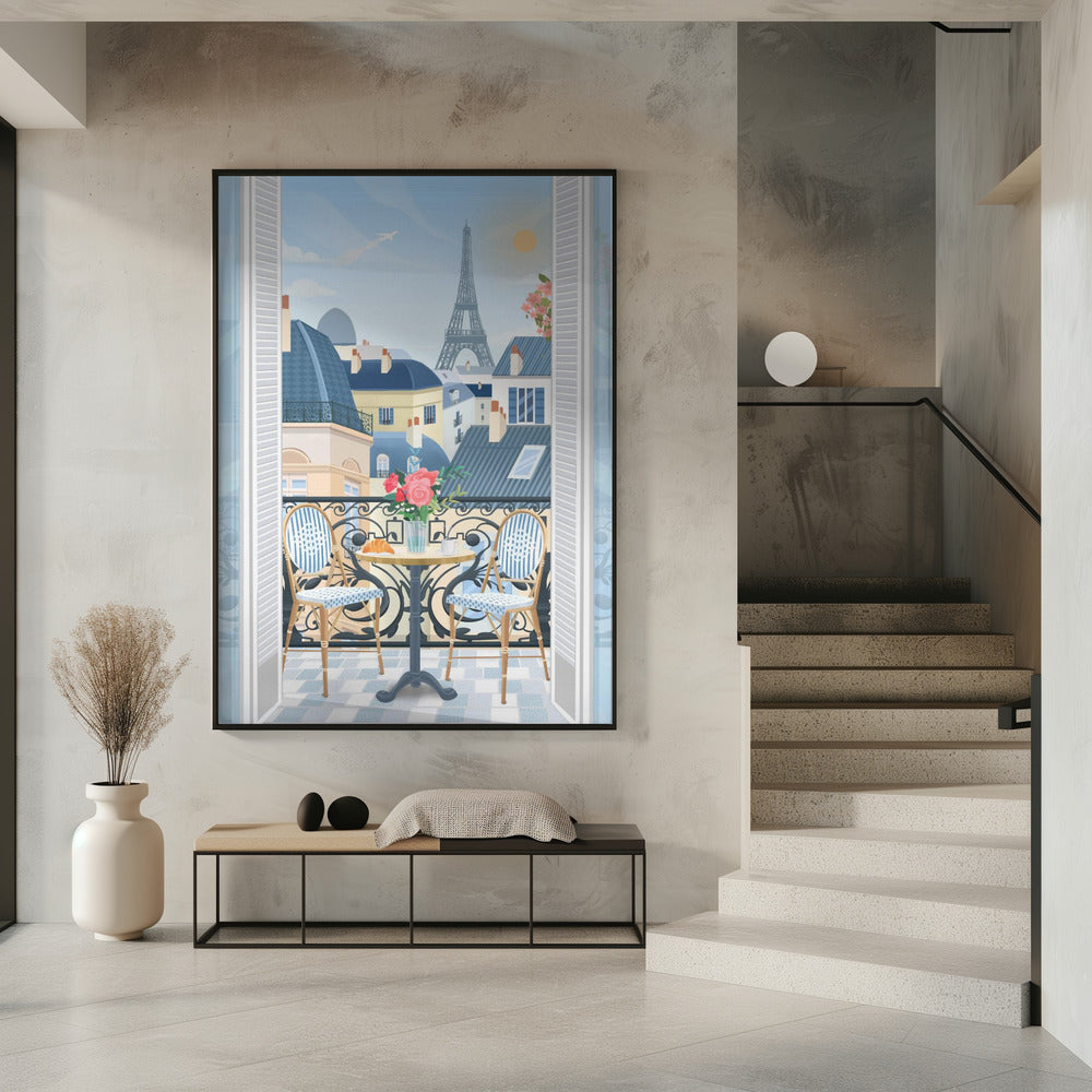 Pariser Terrasse | Poster
