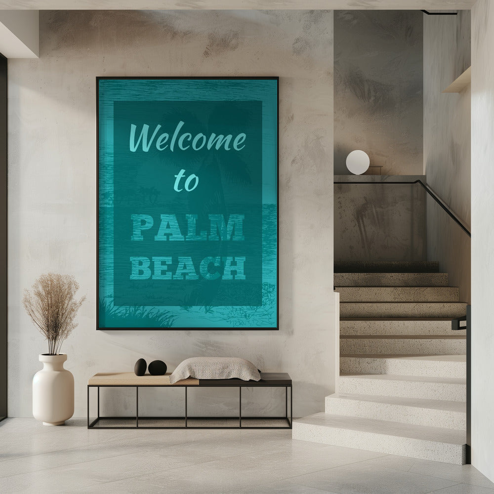 Willkommen in Palm Beach | Poster