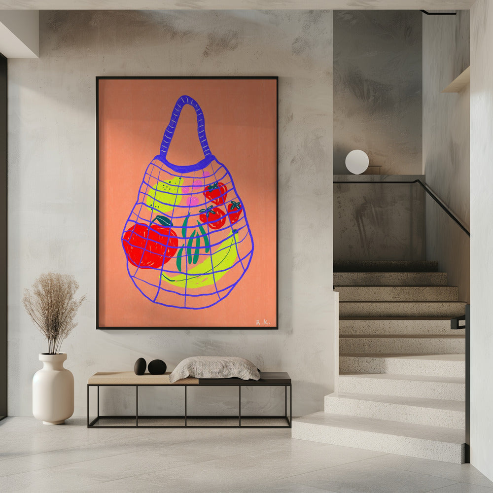 Shopping Bag Brown | Poster