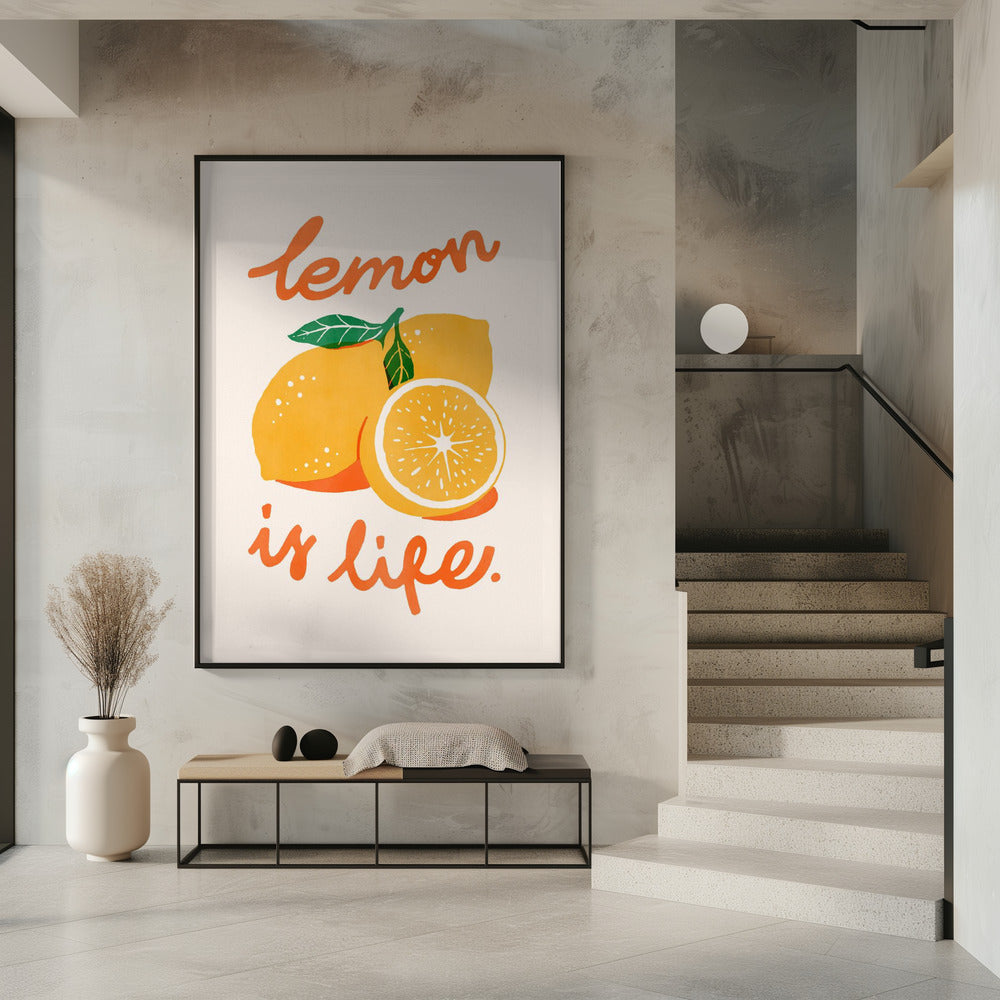 Zitrone ist Leben | Poster