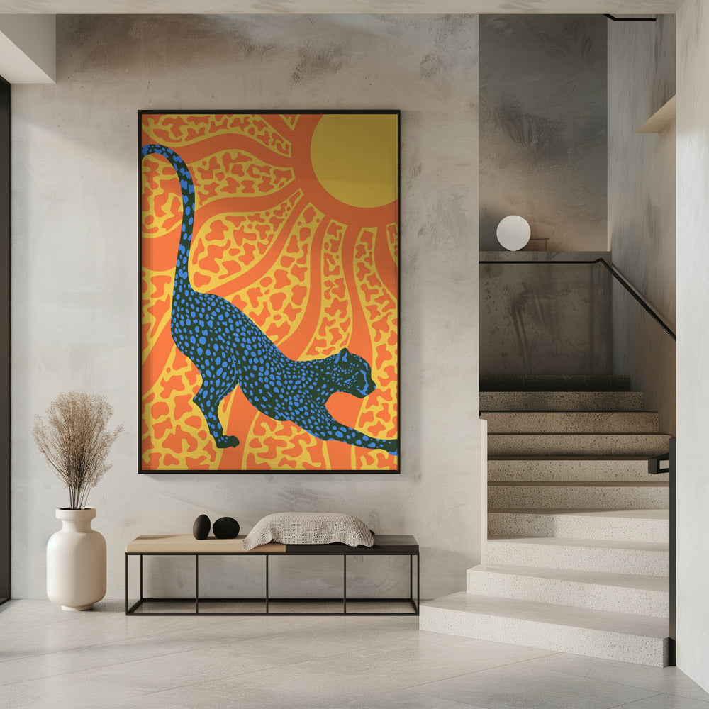Sonnige Streifen | Poster