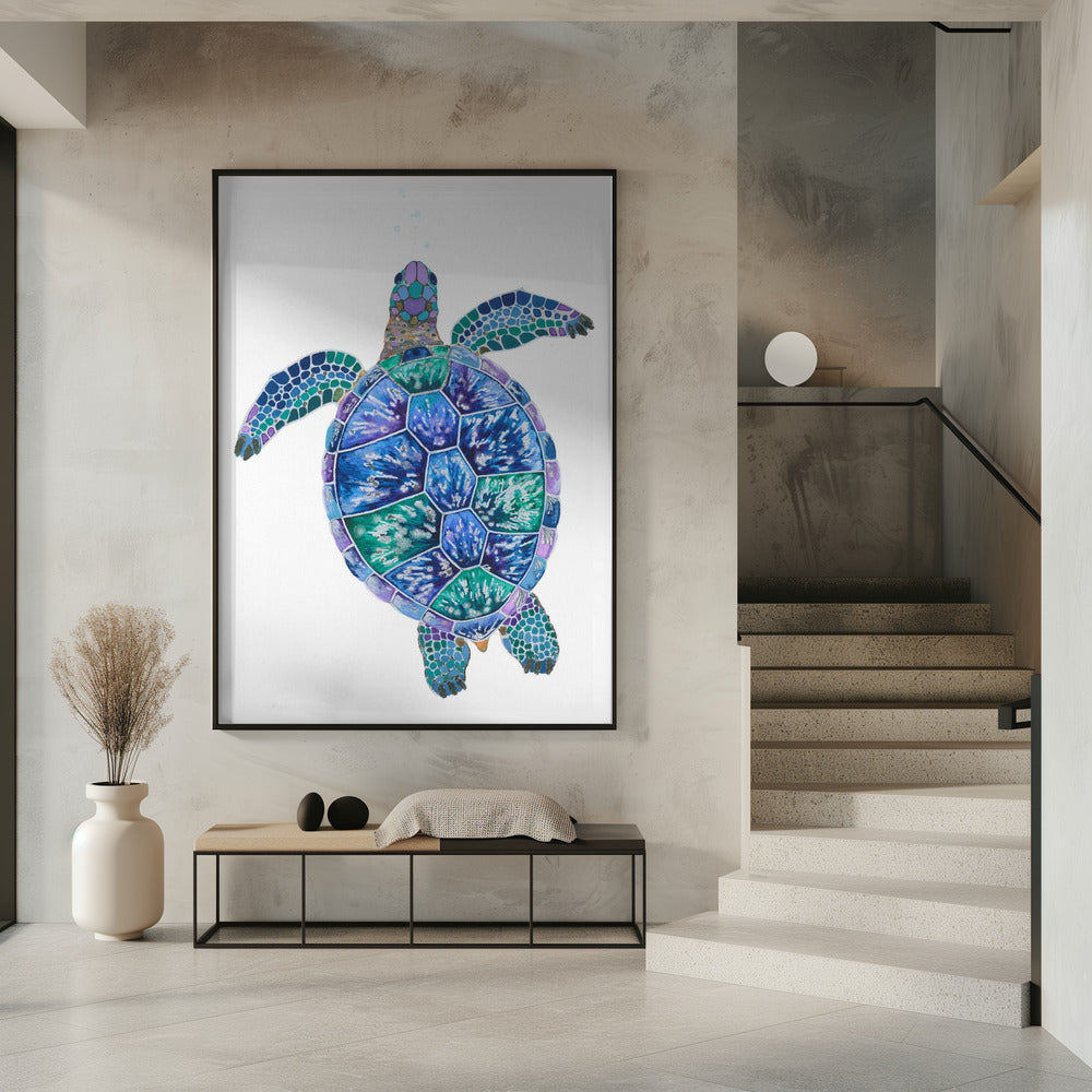 Traumlandschaft der Schildkröte | Poster