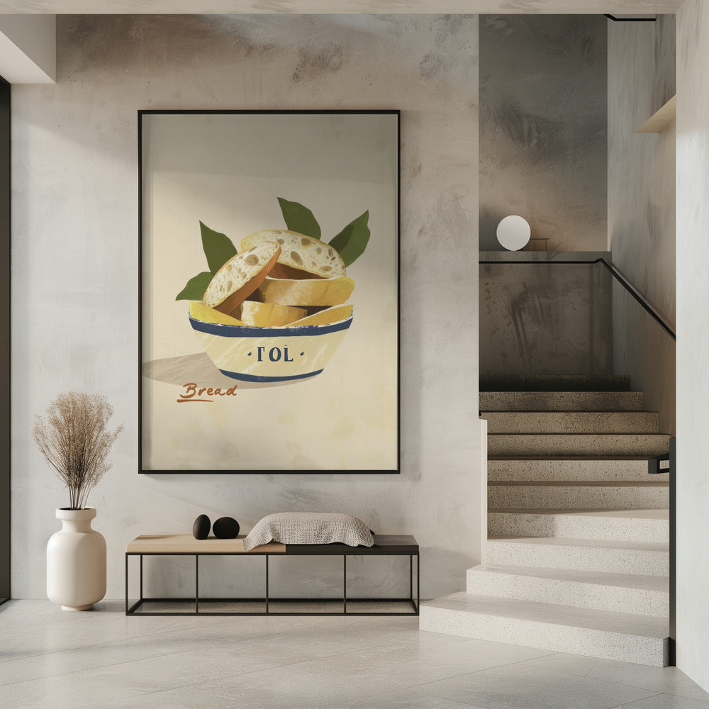 Brotschüssel-Delikat | Poster