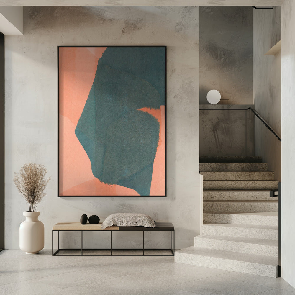 Abstract Dipped Landscape 2 | Poster