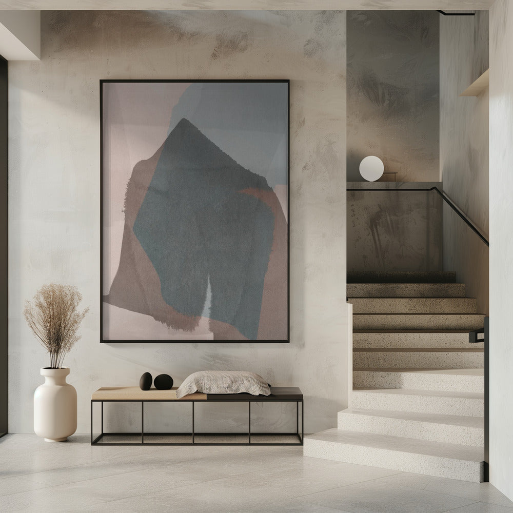 Abstract Dipped Landscape 3 | Poster