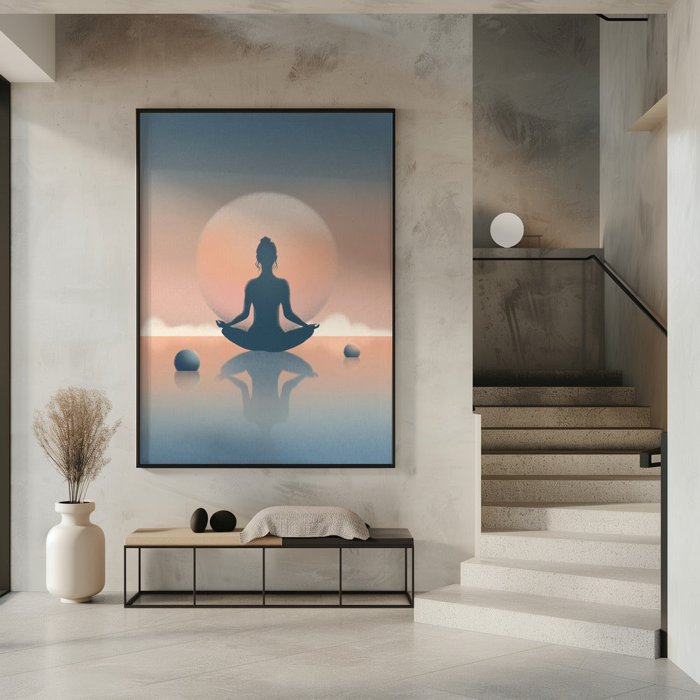 Sonnenuntergangsgedanken | Poster