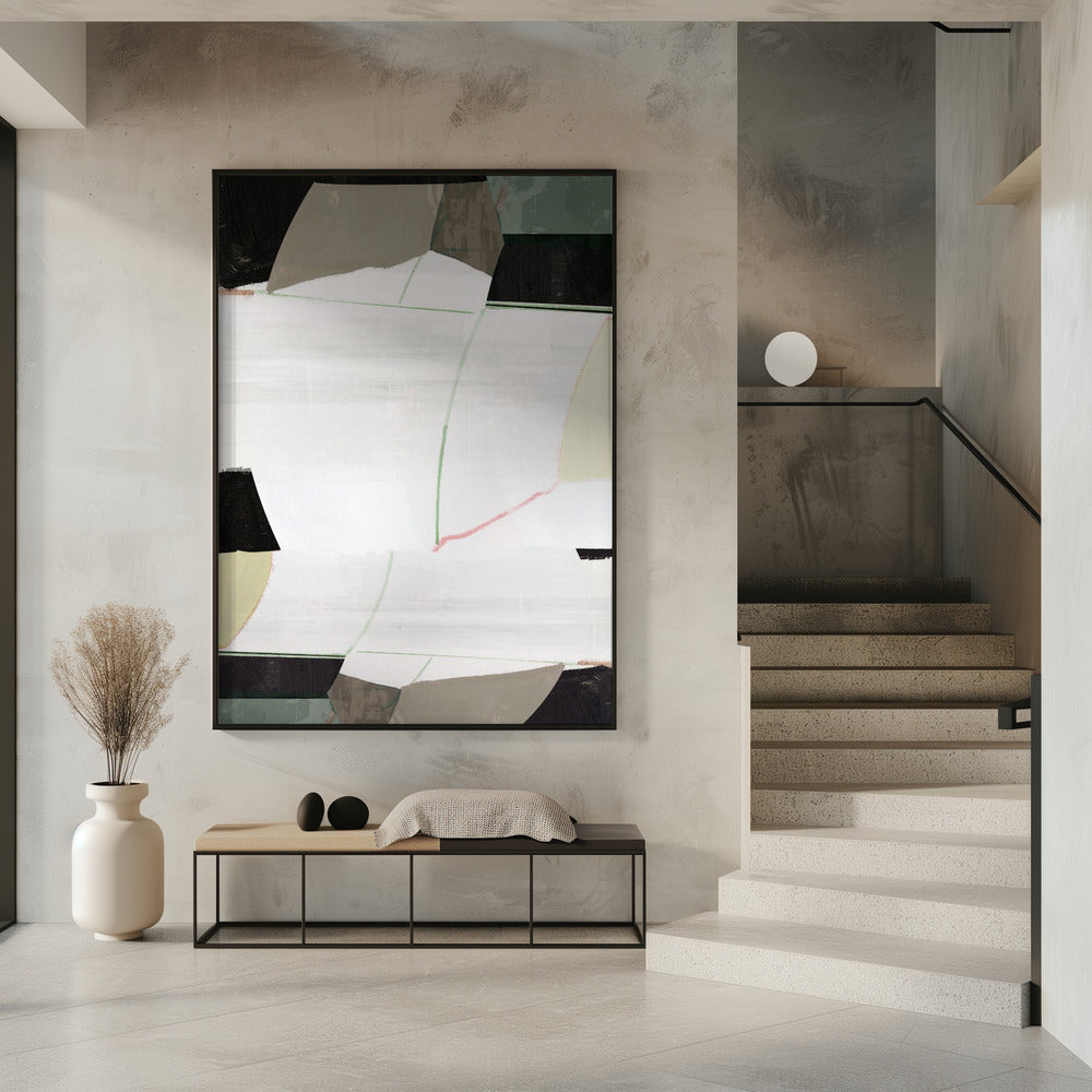 Abstrakter Raum 1 | Poster