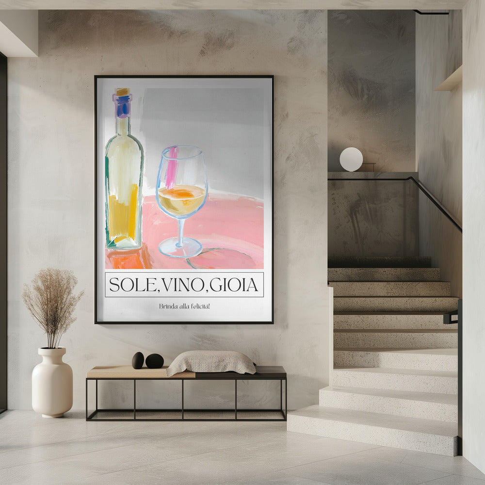 Seezunge, Wein, Gioia | Poster