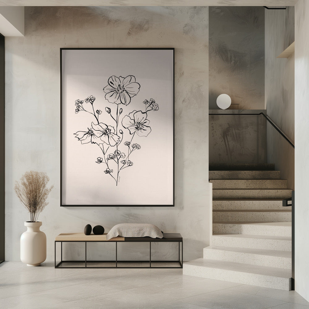 Wildrosenstrauß | Poster