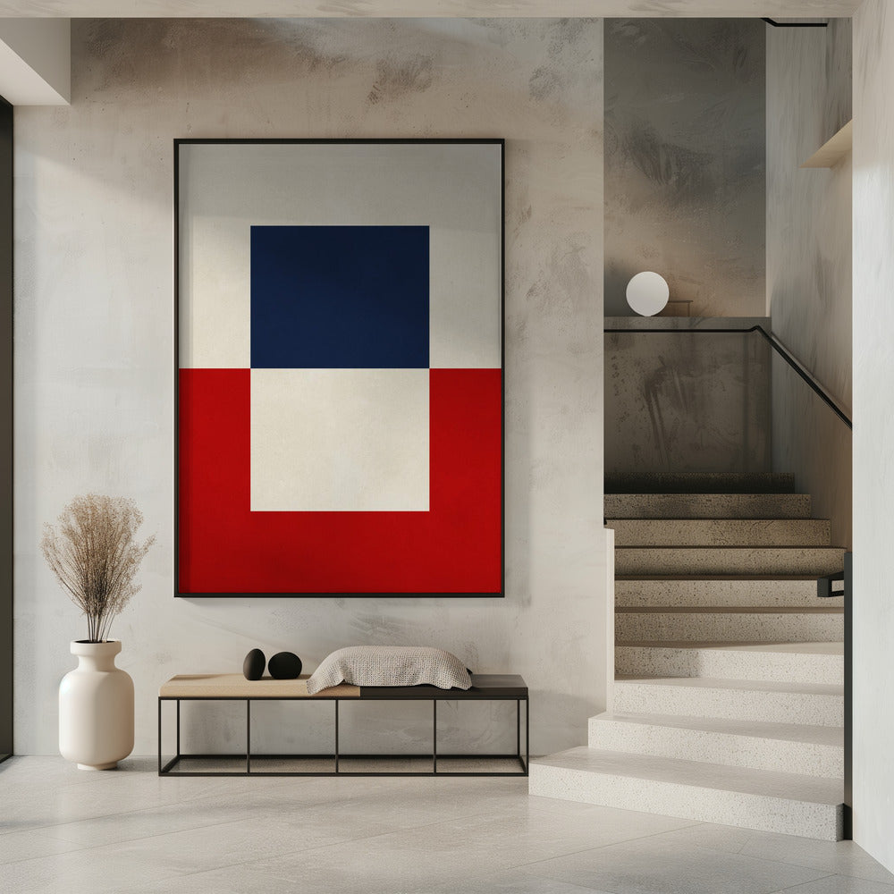 Überlappende Geometrie 6 | Poster