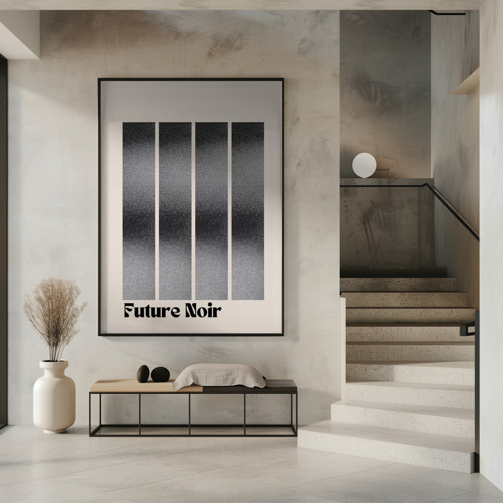 Farbverlaufssäulen | Poster