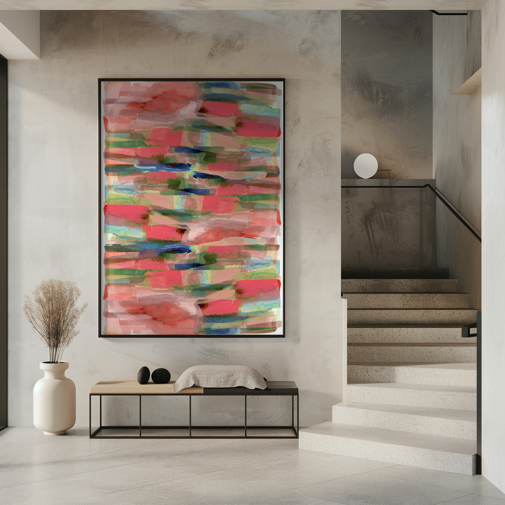Abstract Fluid Shapes Print | Poster