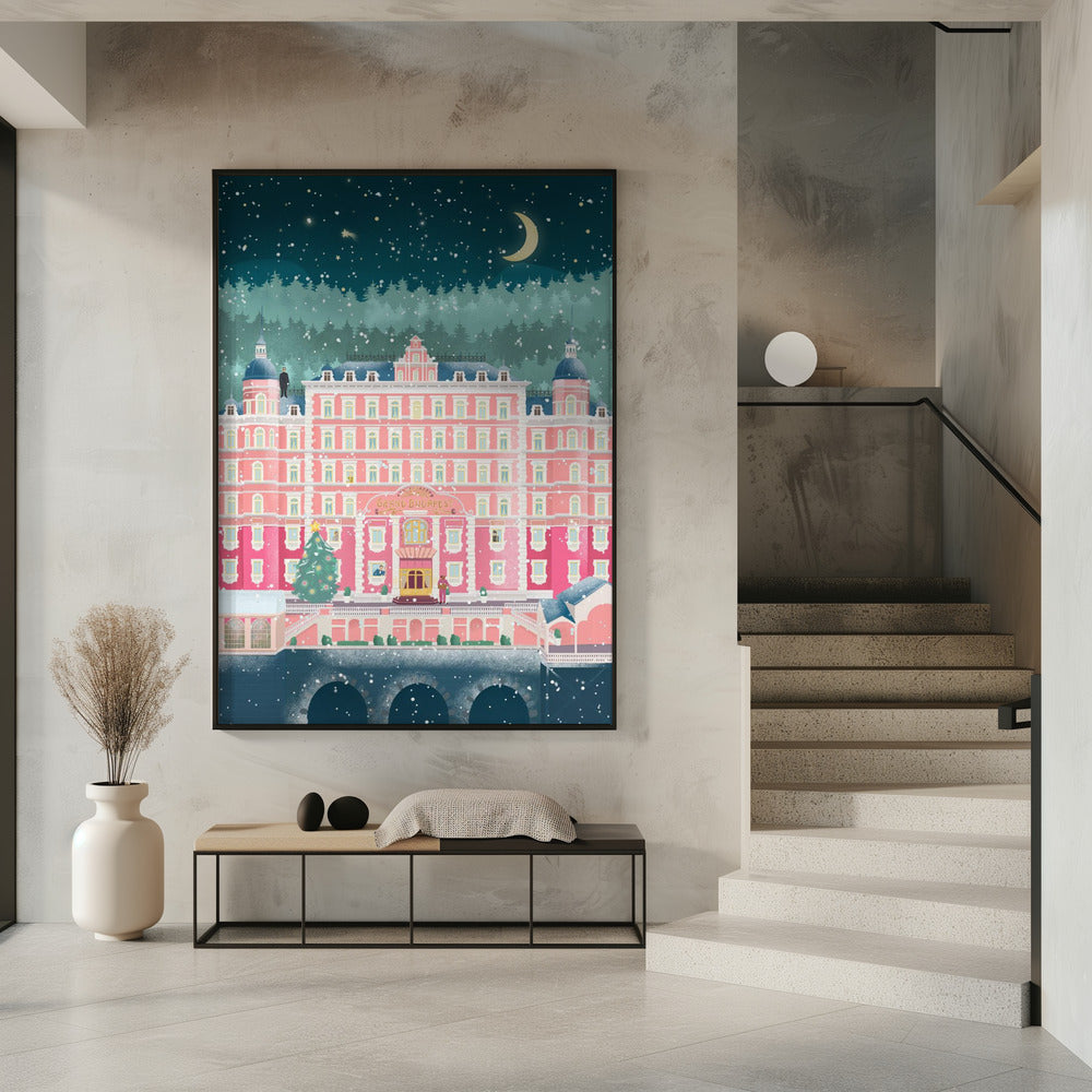 Urlaub im Grand Budapest Hotel | Poster