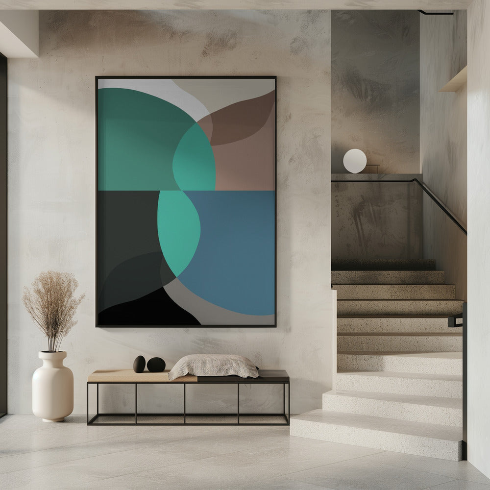 Abstrakte Formen Kunstdruck Nr. 2 | Poster