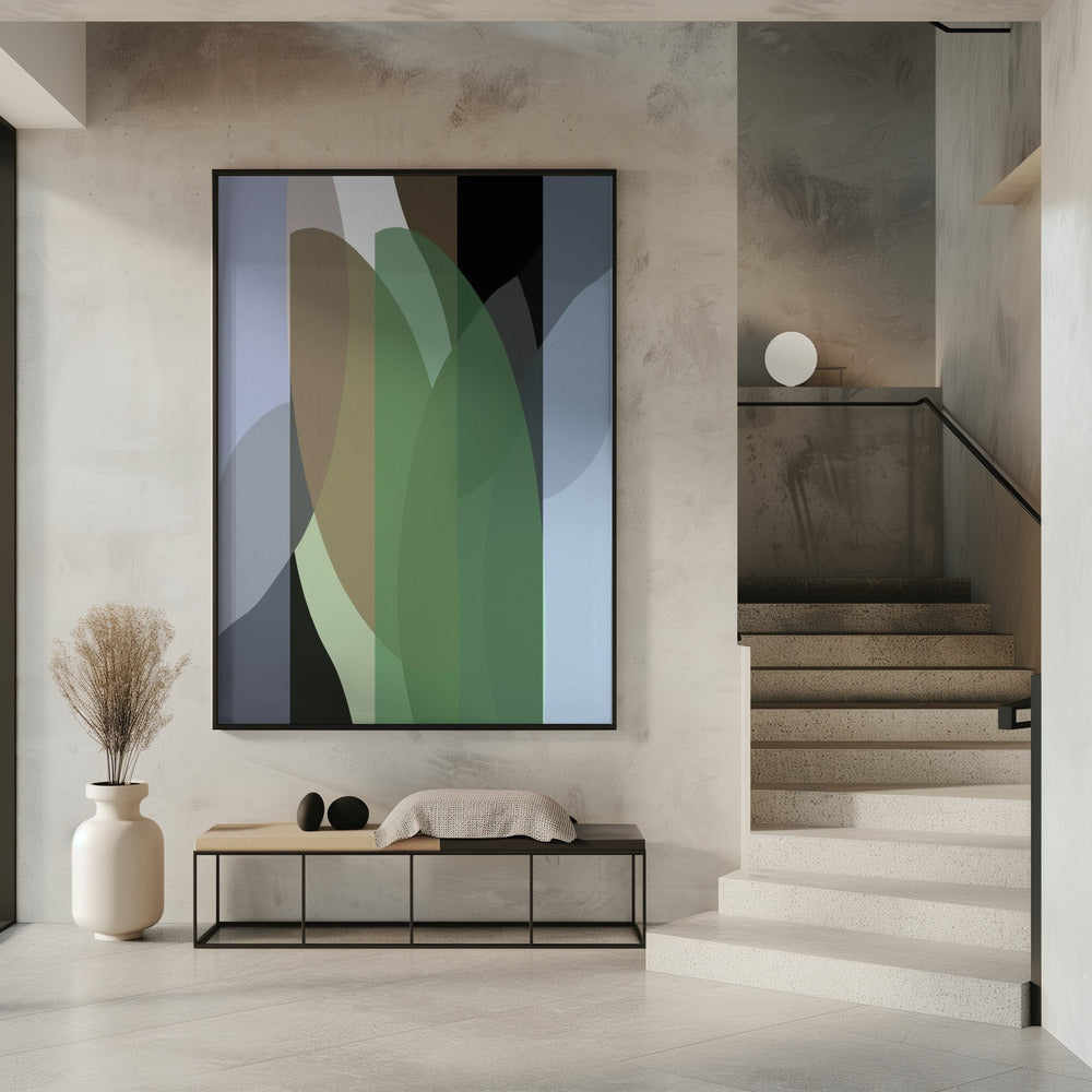 Abstrakte Formen Kunstdruck Nr. 3 | Poster