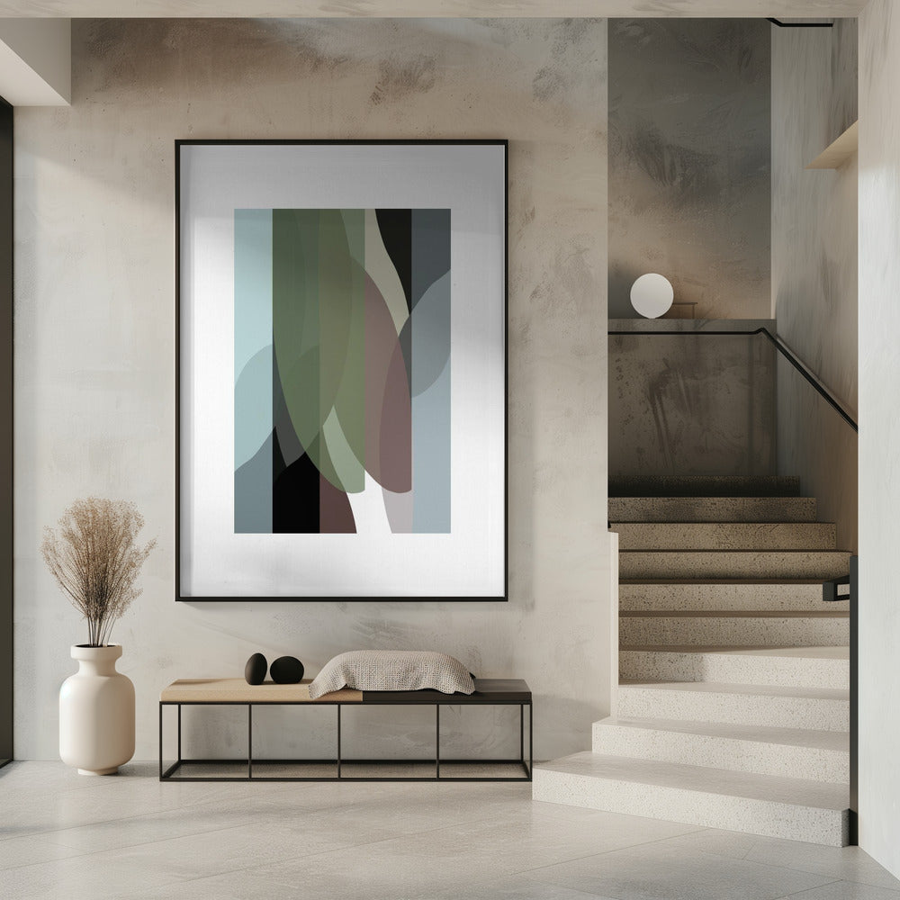 Abstrakte Formen Kunstdruck Nr. 4 | Poster