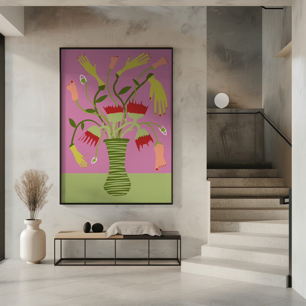 Die seltsame Vase | Poster