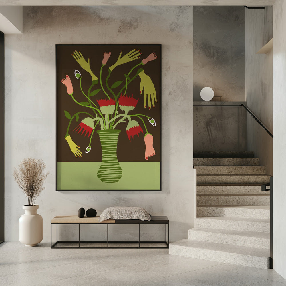 Die seltsame Vase | Poster