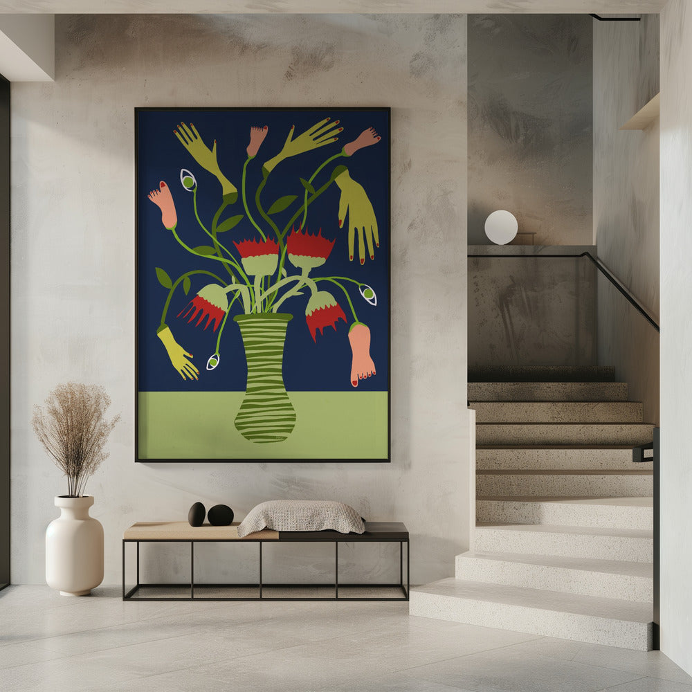 Die seltsame Vase | Poster