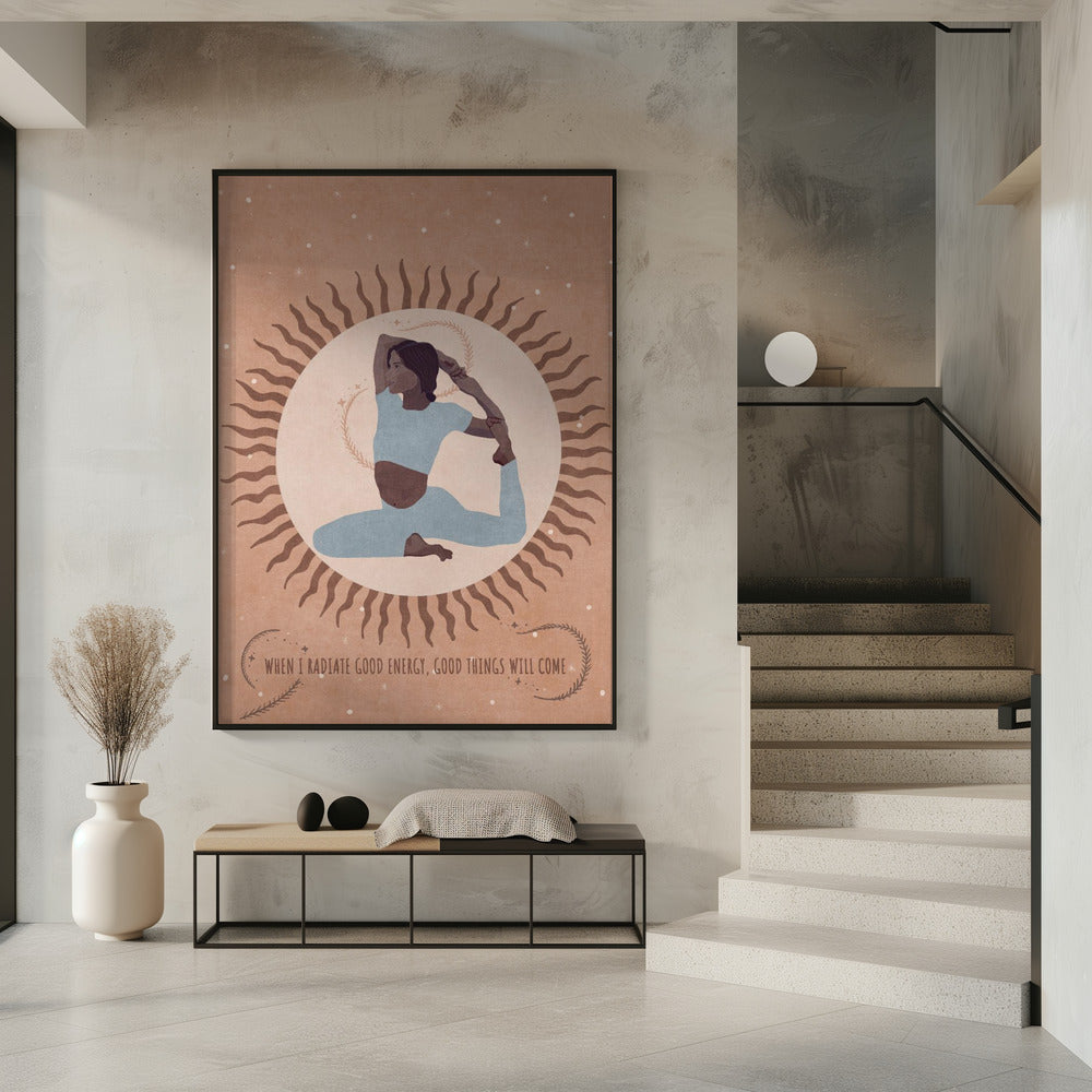 Energetisierte Ruhe | Poster